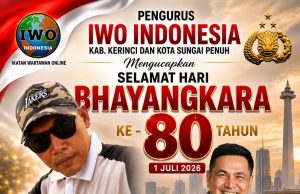 DPD IWOI Sungai Penuh-Kerinci Ucapkan Selamat Hari Bhayangkara ke-80, Apresiasi Pengabdian Polri Untuk Masyarakat