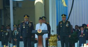 Dedi Mulyadi Bacakan Amanat Presiden Prabowo pada Upacara Hari Bhayangkara ke-80 di Polda Jabar