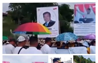 Unjuk Rasa Dan Aksi Damai Warga 3 Desa Tuntut Ganti Rugi Lahan PLTA KMH, Manajemen : Lahan Sudah Dibebaskan Secara Sah