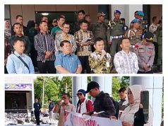 Aksi Damai LSM PETISI Desak Pemkab Kerinci Bangun Balai Rehabilitasi Narkoba