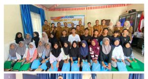 120 Pelajar Siulak Panjang Terima Bantuan Pendidikan dari Kades Alfikri Sekaligus Deklarasi Perang Lawan Narkoba dan Judi Online