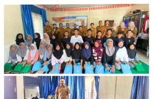 120 Pelajar Siulak Panjang Terima Bantuan Pendidikan dari Kades Alfikri Sekaligus Deklarasi Perang Lawan Narkoba dan Judi Online