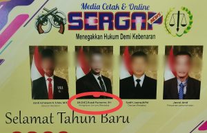 Publikasi Struktur Redaksi Media Cetak & Online Sergap News Cantumkan Gelar “DR.(HC)”, Muncul Indikasi Gelar Tidak Dilengkapi Sesuai UU Sisdiknas”