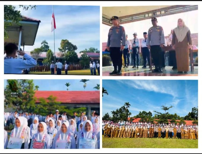 SMAN 4 Kerinci Gelar Upacara Bendera Sekaligus Buka MPLS Tahun Ajaran 2026