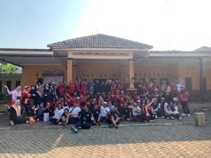 Karang Taruna Desa Cikarageman Gelar “Senam Sehat”, Bersama warga dan Kades Markun Hidayat