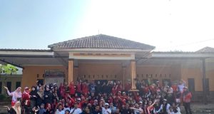 Karang Taruna Desa Cikarageman Gelar “Senam Sehat”, Bersama warga dan Kades Markun Hidayat