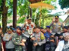 Sertijab di Polda Jabar, Komjen Pol. Dr. Rudi Setiawan, Lakukan Estafet Kepemimpinan kepada Irjen Pol. Dr. Pipit Rismanto