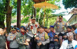 Sertijab di Polda Jabar, Komjen Pol. Dr. Rudi Setiawan, Lakukan Estafet Kepemimpinan kepada Irjen Pol. Dr. Pipit Rismanto