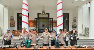 Polisi Musnahkan 1.172 Knalpot Tidak Sesuai Spesifikasi Teknis Hasil Penertiban