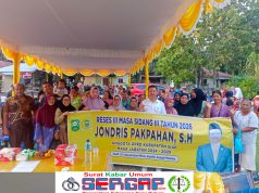 Reses Sidang ke III Jondris Pakpahan Anggota DPRD Siak Fraksi Golkar, Warga Keluhkan Lampu Jalan