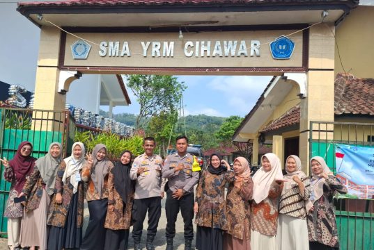 NAJAN SAKOLA DI LEMBUR TAPI TEU NGANGGUR Kapolsek Rajadesa MPLS Hari Ke 3 SMA YRM Cihawar Kondusif
