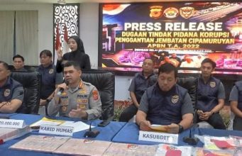 Ditreskrimsus Polda Jabar Ungkap Korupsi Proyek Jembatan Cipamuruyan, Dua Tersangka Rugikan Negara Rp9,84 Miliar