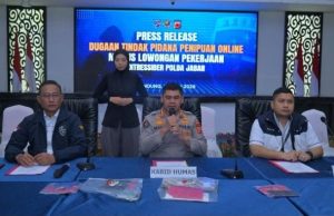 Sindikat Penipuan Online di Jabar Kerugian Korban Capai Rp800 Juta