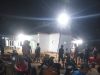 *Warga RT 09 Dusun Rantau Panjang Desa Kelagin Gotong Royong Bangun Masjid di Malam Hari*