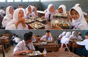 584 Siswa SMPN 1 Parakan Salak Sambut Baik Program MBG Dari Dapur SPPG Bojong Asih