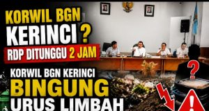 Fatal !! Korwil BGN Kab.Kerinci Akui Bingung Urus Limbah dan Masih Belajar IPAL