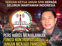 Pers Harus Jalankan Fungsi Kontrol Sosial, Jangan Jadi Panggung Propaganda dan Provokasi