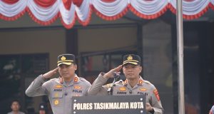 Polres Tasikmalaya Kota Laksanakan Serah Terima Jabatan Kapolres, AKBP Andik Eko Siswanto Resmi Jabat Kapolres