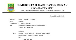 Respon Aduan Masyarakat Terkait Kerusakan Jalan MT Haryono,