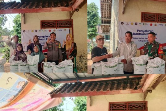 Penyaluran Bantuan Pangan di Desa Ragemanunggal Berjalan Lancar, Kaur Kesra Ingatkan Warga Soal Dampak Judol dan Pinjol