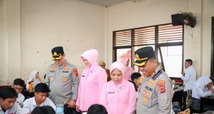 Kapolrestabes Bandung Tinjau Kesiapan Program Makan Bergizi Gratis di SPPG Polrestabes Bandung