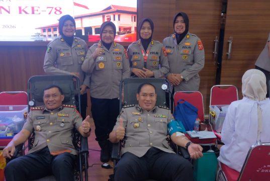 Setetes Darah Untuk Kemanusiaan, Polwan Polda Jabar Gelar Donor Darah Dalam Rangka HUT Polwan ke-78