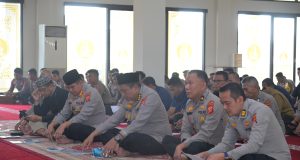 Doa Bersama Polda Jabar, Perkuat Komitmen Pengamanan Penyampaian Pendapat di Muka Umum