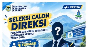 Kab.Kerinci Buka Seleksi Direksi Perumda Tirta Sakti Tahun 2026