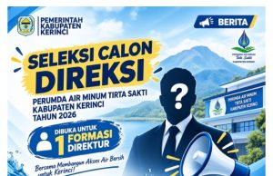 Kab.Kerinci Buka Seleksi Direksi Perumda Tirta Sakti Tahun 2026