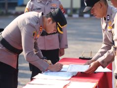 Kapolres Garut Pimpin Sertijab Sejumlah Pejabat, Tekankan Kinerja dan Integritas