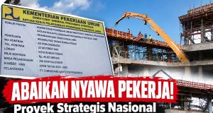 ABAIKAN NYAWA PEKERJA !! Proyek Strategis Nasional Pasar Beringin Jaya Rp 46,8 Miliar Diduga Tanpa K3, PT. Cimendang Sakti Kontrakindo Disorot