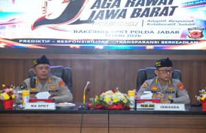 Perkuat Pelayanan Kepolisian, Irwasda Polda Jabar Buka Rakernis SPKT T.A. 2026