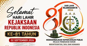 HUT Ke-81 Kejaksaan RI, Teddy Setiadi: Terus Jaga Integritas dan Tegakkan Hukum Berkeadilan