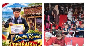 Lomba Mewarnai Disdik Meriah, Stand Oemah Dahen Disdik Kerinci Raih Terbaik II di FBK 2026
