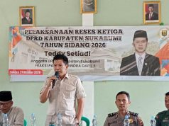 Teddy Setiadi Anggota DPRD Kabupaten Sukabumi Fraksi Gerindra Gelar Reses Ke 3