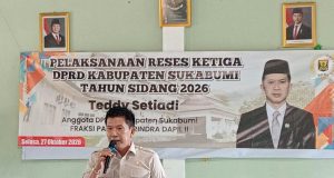Teddy Setiadi Anggota DPRD Kabupaten Sukabumi Fraksi Gerindra Gelar Reses Ke 3