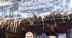 Air Hangat Timur Pamerkan Anyaman Bambu dan Kopi Khas di Festival Budaya Kerinci 2026