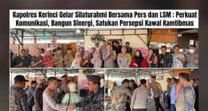 Kapolres Kerinci Gelar Silaturahmi Bersama Pers dan LSM : Perkuat Komunikasi, Bangun Sinergi, Satukan Persepsi Kawal Kamtibmas