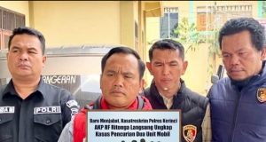 Baru Menjabat, Kasatreskrim Polres Kerinci AKP RF Ritonga Langsung Ungkap Kasus Pencurian Dua Unit Mobil
