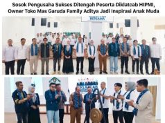 Sosok Pengusaha Sukses Ditengah Peserta Diklatcab HIPMI, Owner Toko Mas Garuda Family Aditya Jadi Inspirasi Anak Muda