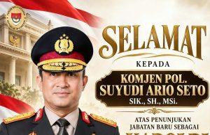 Suyudi Ario Seto Dilantik Jadi Kapolri, Soegiharto Santoso: Sejak 2025 Saya Sudah Melihat Beliau Layak