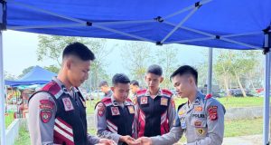 Bidokkes Polda Jabar Periksa Kesehatan Personel Ops Antik Lodaya, Pastikan Kesiapan Bertugas